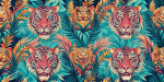 Bold Accent Designs Fierce Jungle Majesty