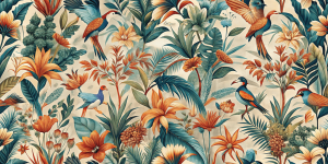Bold Accent Designs Tropical Aviary Haven