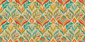 Bold Accent Designs Vibrant Flora Harmony