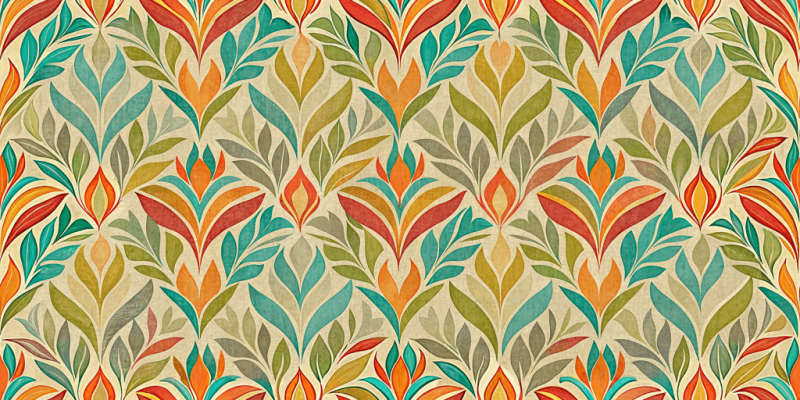 Bold Accent Designs Vibrant Flora Harmony