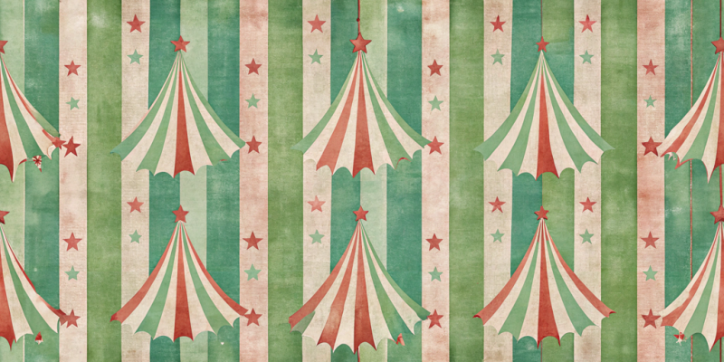 Bold Accent Designs Vintage Circus Charm
