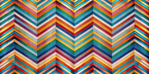 Bold Accent Designs Vivid Chevron Burst