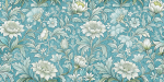 Classic and Timeless Patterns Azure Floral Elegance