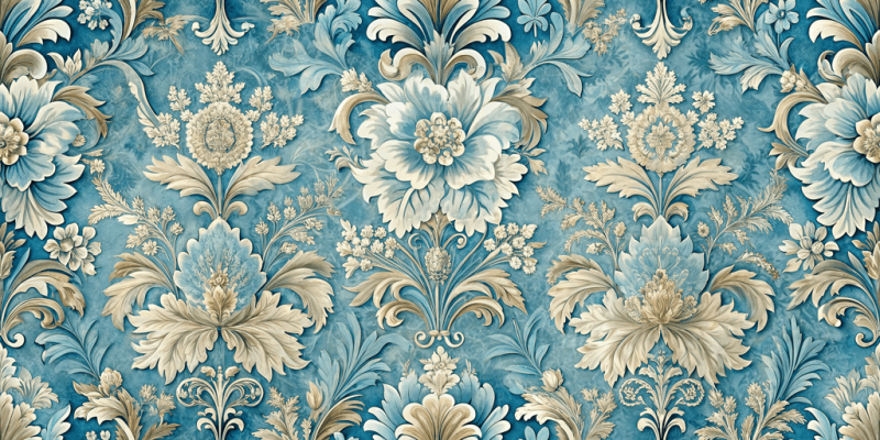 Classic and Timeless Patterns Vintage Regal Florals