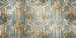 Geometric and Abstract Patterns Art Deco Chevron