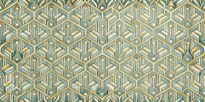 Geometric and Abstract Patterns Art Deco Mirage