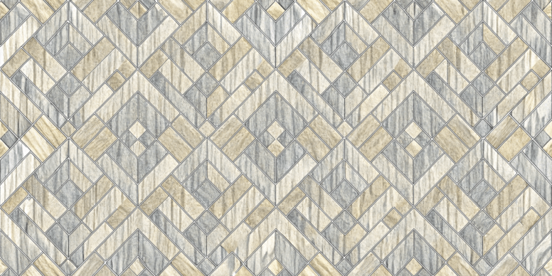 Geometric and Abstract Patterns Diamond Mirage