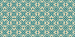 Geometric and Abstract Patterns Emerald Cross Geometric