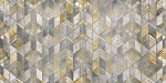 Geometric and Abstract Patterns Gilded Geometric Maze