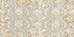 Geometric and Abstract Patterns Golden Geometric Maze