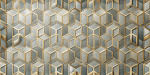 Geometric and Abstract Patterns Golden Prism