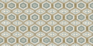 Geometric and Abstract Patterns Hexagonal Harmony