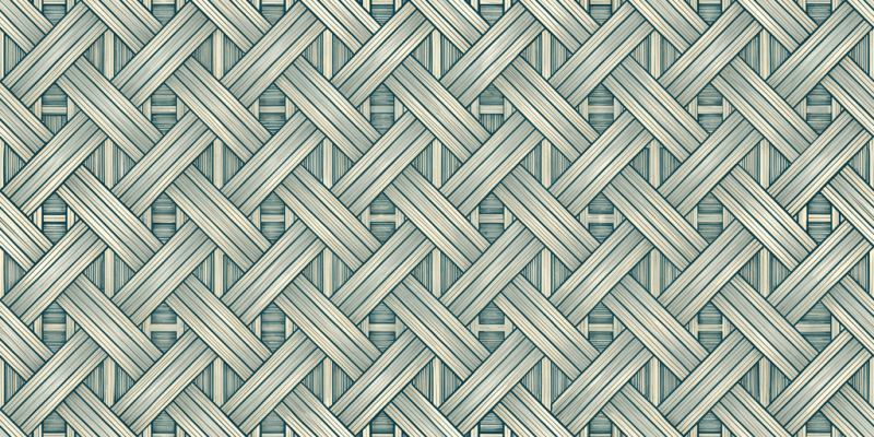 Geometric and Abstract Patterns Interwoven Harmony
