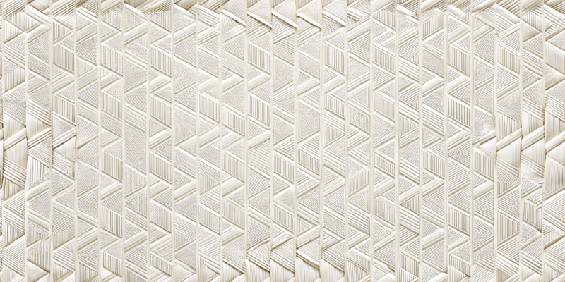 Geometric and Abstract Patterns Ivory Weave