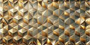 Geometric and Abstract Patterns Luxe Geometric Prism