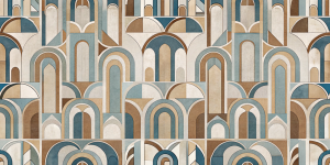 Geometric and Abstract Patterns Modern Archways