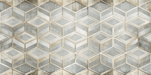 Geometric and Abstract Patterns Modern Cube Illusion