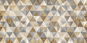Geometric and Abstract Patterns Rustic Geometric Mosaic