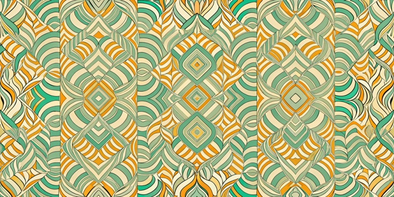 Geometric and Abstract Patterns Verdant Geometry