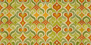Geometric and Abstract Patterns Verdant Harmony 1