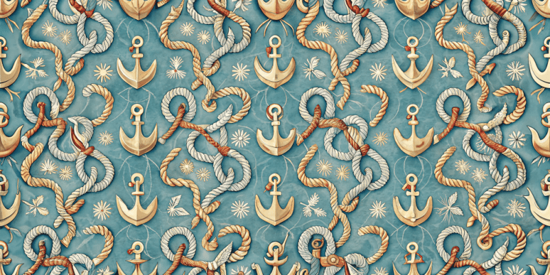 Nautical themes Anchors Aweigh