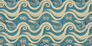 Nautical themes Nautical Waves