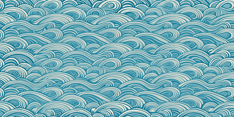 Nautical themes Ocean Swirl
