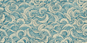 Nautical themes Ocean Swirl Symphony