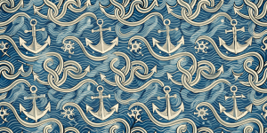 Nautical themes Oceanic Wave Symphony