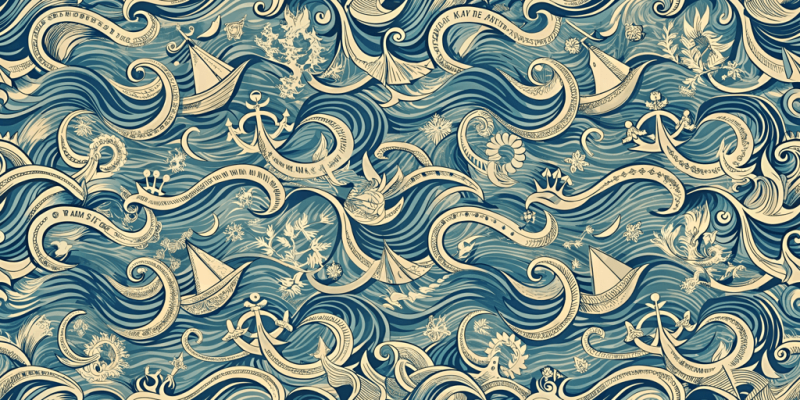 Nautical themes Tidal Dreams