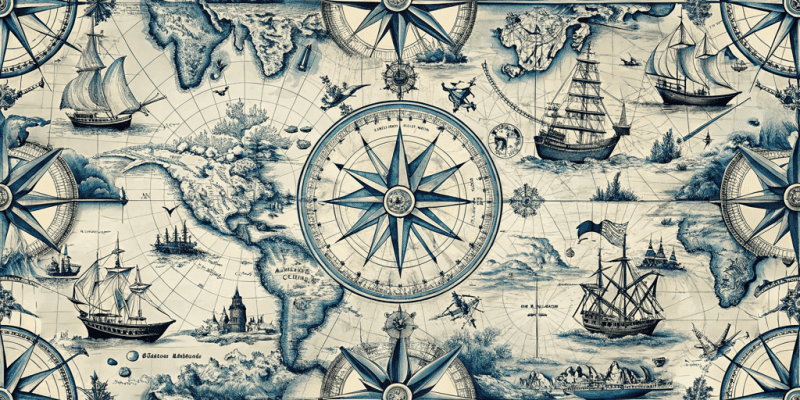 Nautical themes Vintage Voyage