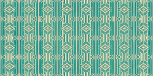 Retro Designs Emerald Deco