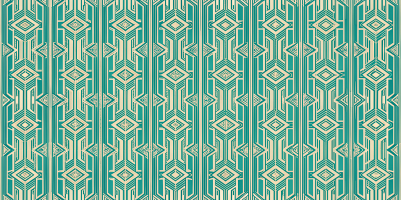 Retro Designs Emerald Deco