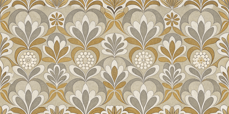 Retro Designs Golden Bloom Retreat