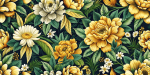 Retro Designs Golden Bloom Retro