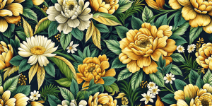 Retro Designs Golden Bloom Retro
