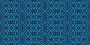 Retro Designs Retro Blue Vortex