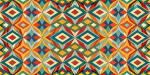 Retro Designs Retro Geometric Kaleidoscope