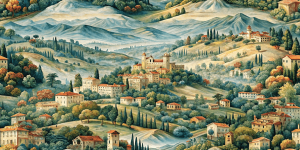 Retro Designs Tuscan Vista