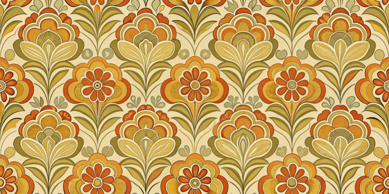 Retro Designs Vintage Blossom