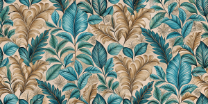 Retro Designs Vintage Foliage Reverie