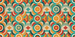 Retro Designs Vintage Kaleidoscope