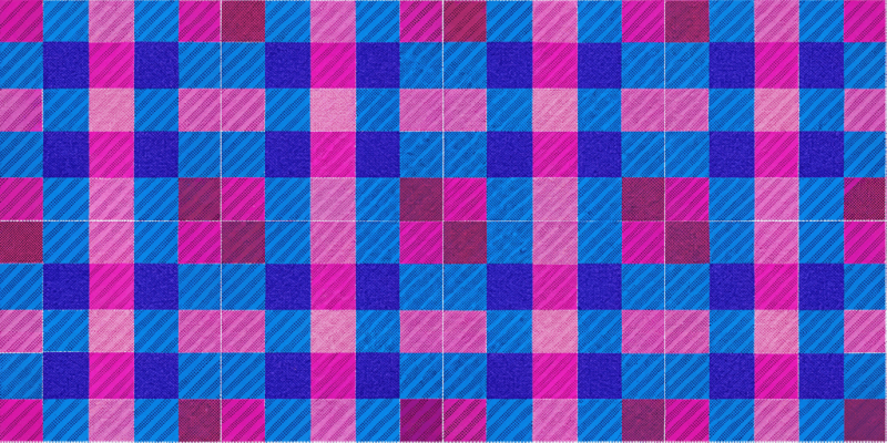 Retro Designs Vintage Vivid Plaid