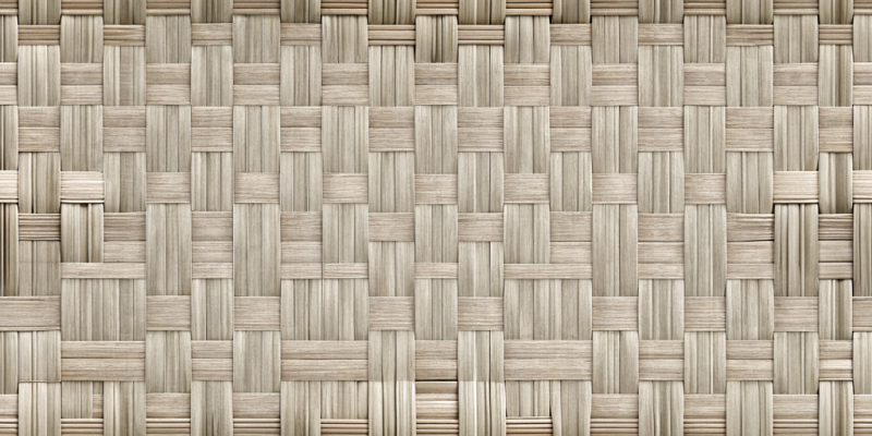 Textured and Faux Finishes Bamboo Weave