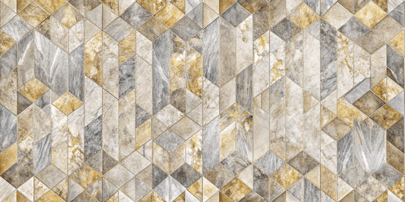 Textured and Faux Finishes Geometric Rustic Marble