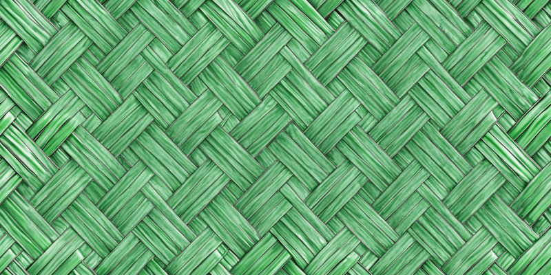 Textured and Faux Finishes Green Woven Haven