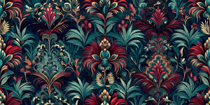 Bold Accent Designs Exotic Flora Escape