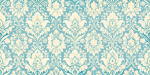 Classic and Timeless Patterns Aqua Flourish Elegance