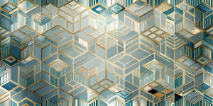 Geometric and Abstract Patterns Vintage Geometric Elegance