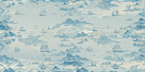 Nautical themes Misty Seascape